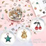 Assorted Gold Plated Enamel Charms Bulk Set | DIY Jewelry Pendants for Bracelets, Necklaces, Earrings - Image 4