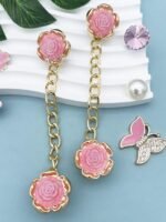 24PCS Bling Shoe Charms | Pearl Butterfly Flower Chain Accessories for Clogs Sandals - Image 4
