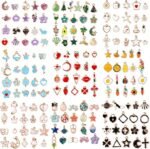 460PCS Mixed Color Plated Charms Set | Assorted Pendants for DIY Jewelry Crafting - Image 2