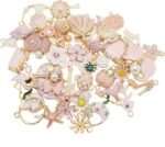 30PCS Mixed Enamel Charms Set | Bulk Pendants for Necklace Earrings Bracelet DIY Jewelry Making - Image 2