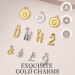 376PCS Gold Silver Letter Charms Set | Alphabet Jewelry Making Kit with Jump Rings - Image 5