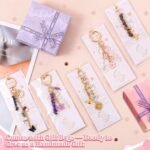 Lip Gloss Keychain Making Kit | DIY Charms, Crystal Stones, Clips, Pliers - Image 6
