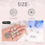 10mm White Rhinestone Disco Ball Beads | DIY Jewelry Making Supplies - Image 2
