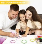 Polymer Clay Beads Bracelet Making Kit | Preppy DIY Jewelry Set for Kids Ages 6-13 - Image 5