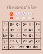 1650PCS Letter Beads Kit | Alphabet Beads with Extra Vowels, Numbers for Bracelets DIY Jewelry - Image 5