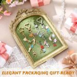 922PCS Lip Gloss Keychain Making Kit | DIY Charm Set with Clips Chains Charms & Pliers - Image 3
