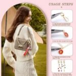 401PCS Keychain Making Kit | 150 Assorted Charms for DIY Bag Jewelry Crafting - Image 3