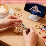 563PCS Lip Gloss Keychain Making Kit | DIY Charm Set with Hooks Rings Chains & Tools - Image 4
