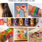 4500PCS Pony Beads Bracelet Kit | 1600 Letter Beads Friendship Kandi Jewelry Making Set - Image 3