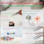 Crystal Glass Beads Kit | AB Color Bicone, Rondelle, Cube, Teardrop Spacer Beads for Jewelry - Image 4