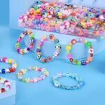 Polymer Clay Beads Kit | Fruit, Flower, Animal Charms for DIY Jewelry Making - Image 3