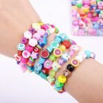 Polymer Clay Beads Kit | Fruit, Flower, Animal Charms for DIY Jewelry Making - Image 4