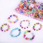 Polymer Clay Beads Kit | Fruit, Flower, Animal Charms for DIY Jewelry Making