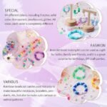 2350PCS Pony Beads Bracelet Kit | 64 Rainbow Colors, Letter Beads, DIY Jewelry Set - Image 6