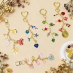 323PCS Lip Gloss Keychain Making Kit | DIY Charm Set with Hooks Rings Chains & Tools - Image 6