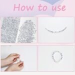 1300+ PCS Alphabet Letter Beads Kit | Acrylic A-Z Round, Smile for DIY Jewelry Making - Image 4