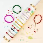 1400PCS 6MM Glass Crystal Beads Bracelet Making Kit | 24 Colors DIY Jewelry Set - Image 4