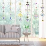 DIY Suncatcher Kit 500 Pcs Crystal Window Hanging Rainbow Maker Home Decor - Image 8
