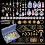 200PCS DIY Sun Catcher Making Kit | Crystal Prism Rainbow Window Hanging Craft Supplies
