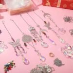 Crystal Suncatcher Kit | Hanging Prism Rainbow Maker Craft Set (860PCS) - Image 3