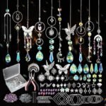 Crystal Suncatcher Kit | Rainbow Prism Window Hanging Craft Set (600PCS)