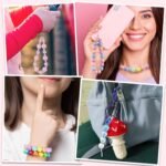 290PCS Beads for Pens Kit | 14mm Bubblegum Focal Beads with Rhinestone Spacers - Image 5