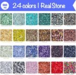 2560PCS Jewelry Making Kit for Adults | Crystal Beads & Findings Set for DIY Bracelets Earrings - Image 3