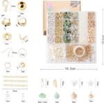 Natural Stone Beads Jewelry Making Kit | Irregular Gemstone Beads for DIY Bracelets Necklaces Earrings - Image 3