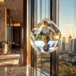 Prism Crystal Suncatcher | Rainbow Maker Window Hanging | K9 Crystal Hanging Ball | Aesthetic Home & Garden Decor - Image 9