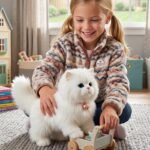 Realistic Cat Plush Toy | Cute Stuffed Cat Plush Toy | Soft Mini Kitty Ornament | Cozy Cat Lover Gift & Home Decor | ReaRealistic Cat Toy