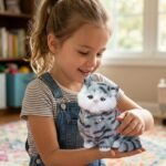 Realistic Cat Plush Toy | Cute Stuffed Cat Plush Toy | Soft Mini Kitty Ornament | Cozy Cat Lover Gift & Home Decor | ReaRealistic Cat Toy - Image 3