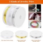 Jewelry Making Kit with Tools | Wires Charms & Findings DIY Craft and Repair Supplies Set - Image 7
