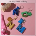968PCS Keychain Making Kit | Clips Rings Jump Rings & Lobster Clasps DIY Jewelry Supplies - Image 3