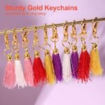 968PCS Keychain Making Kit | Clips Rings Jump Rings & Lobster Clasps DIY Jewelry Supplies - Image 5