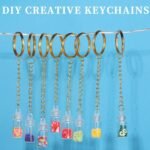 524PCS Gold Keychain Making Kit | Snap Hooks Key Rings & Jump Rings DIY Craft Supplies - Image 5