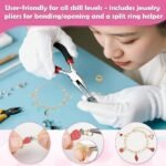 DIY Charm Bracelet Making Kit | Gold, Silver, Alphabet Charms, Chains - Image 4