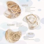 8000PCS Clay Beads Bracelet Making Kit | 24 Colors Heishi Polymer Beads with Charms Set - Image 5