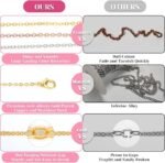 60FT Jewelry Making Chain Kit | 6 Color 2MM Chains with Pliers Jump Rings & Clasps - Image 4