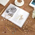 250PCS Metal Bookmark Making Kit | DIY Bar Bookmark Set with Charms Chains & Tools - Image 7
