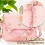 249PCS Keychain Making Kit | DIY Bag Charm Set with Chains Clips Charms & Pliers - Image 6