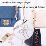 325PCS Lip Gloss Keychain Making Kit | DIY Charm Set with Clips Chains Charms & Pliers - Image 4