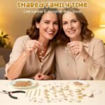 378PCS Keychain Making Kit | DIY Bag Charm Set with Charms, Clips, Rings, Pliers - Image 6