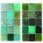 30 Colors Seed and Bugle Beads Kit | Glass Craft Beads for DIY Bracelets & Necklaces