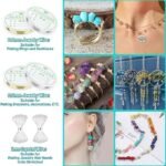 2278PCS Crystal Beads Jewelry Making Kit | 48 Colors Ring Bracelet & Necklace Set - Image 4