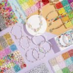 Friendship Bracelet Kit | Seed, Clay, Letter Beads & Charms for DIY Jewelry Making - Image 2