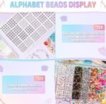 Friendship Bracelet Kit | Seed, Clay, Letter Beads & Charms for DIY Jewelry Making - Image 5