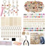563PCS Lip Gloss Keychain Making Kit | DIY Charm Set with Hooks Rings Chains & Tools