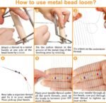 Adjustable Bead Loom Kit with Seed Beads | Jewelry Making Set with Needles & Tools - Image 6