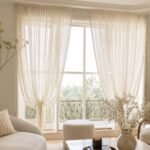 Bohemian Tassel Curtain | Geometric Boho Window Panel | Linen Look Living Room Curtain | Farmhouse Café Curtain Home Decor - Image 6