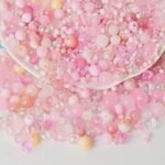 300g Pink Assorted Glass Beads Set | Cracked Spacer & Seed Beads for Jewelry Making - Image 6